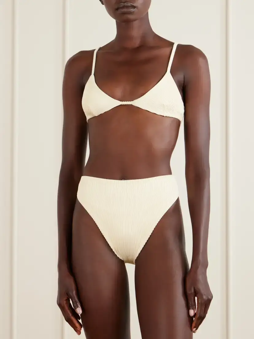 Haight Cora Ribbed Bikini Top | Thumbnail 2
