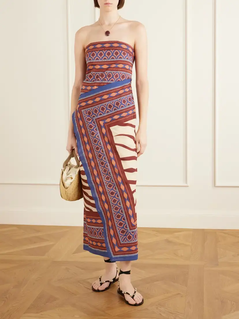 Johanna Ortiz Paraiso Agreste Printed Cotton-voile Maxi Dress | Thumbnail 2 Johanna Ortiz Paraiso Agreste Printed Cotton-voile Maxi Dress | Thumbnail 2