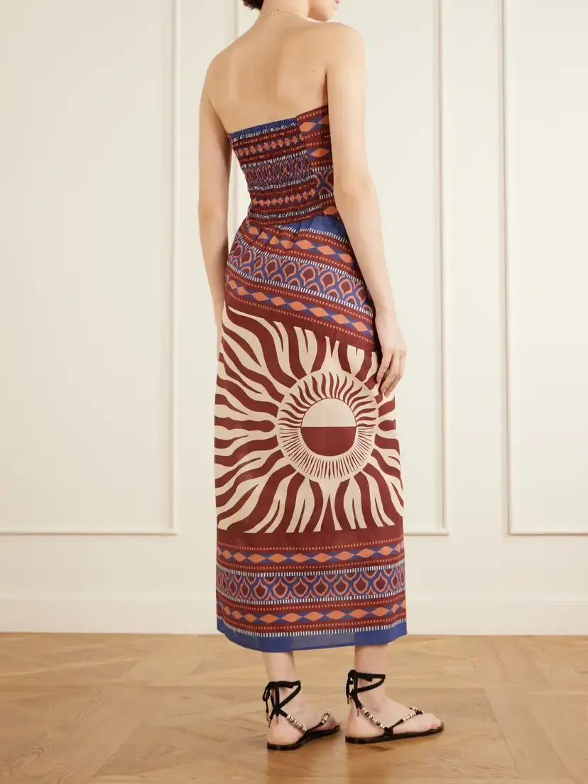 Johanna Ortiz Paraiso Agreste Printed Cotton-voile Maxi Dress | Thumbnail 3 Johanna Ortiz Paraiso Agreste Printed Cotton-voile Maxi Dress | Thumbnail 3