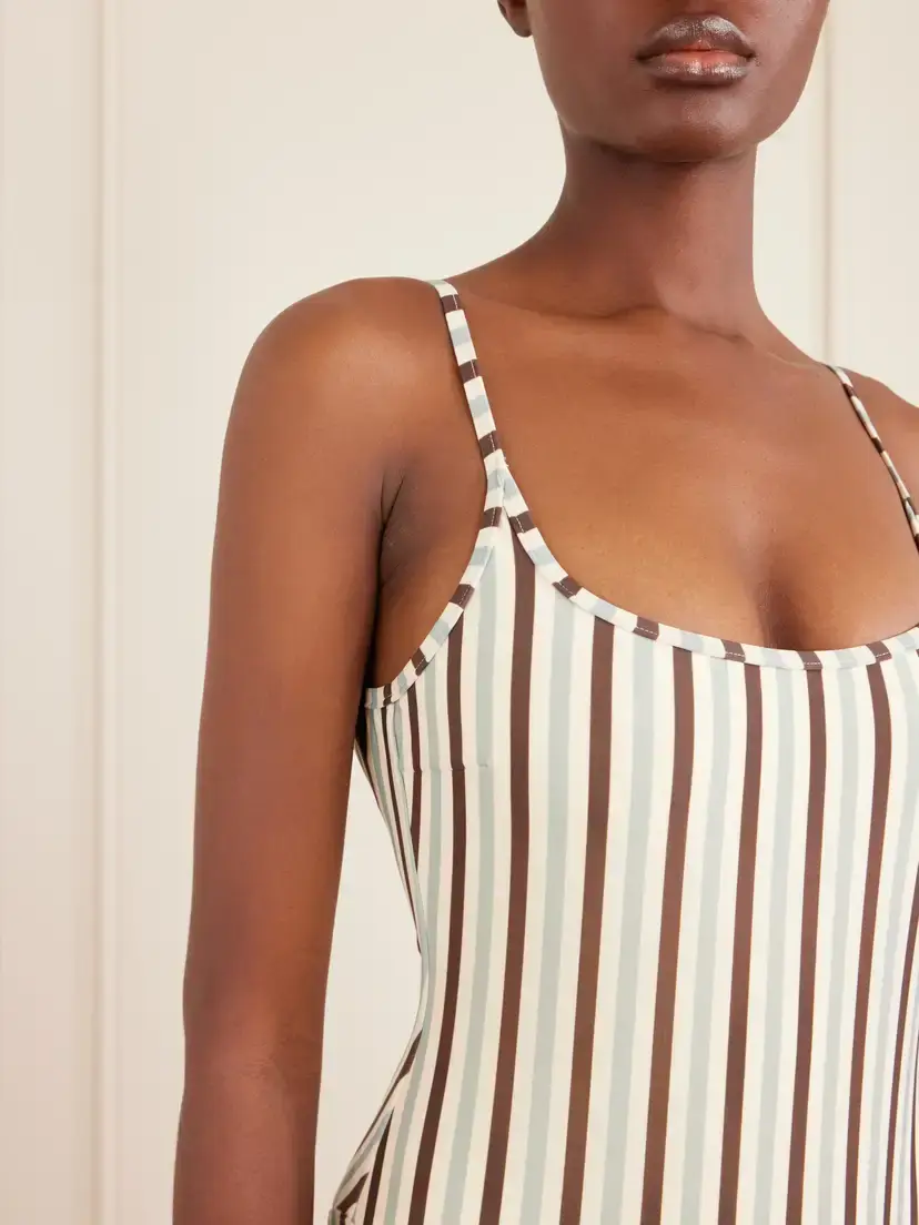 Haight Pipping Thidu Striped Swimsuit | Thumbnail 4
