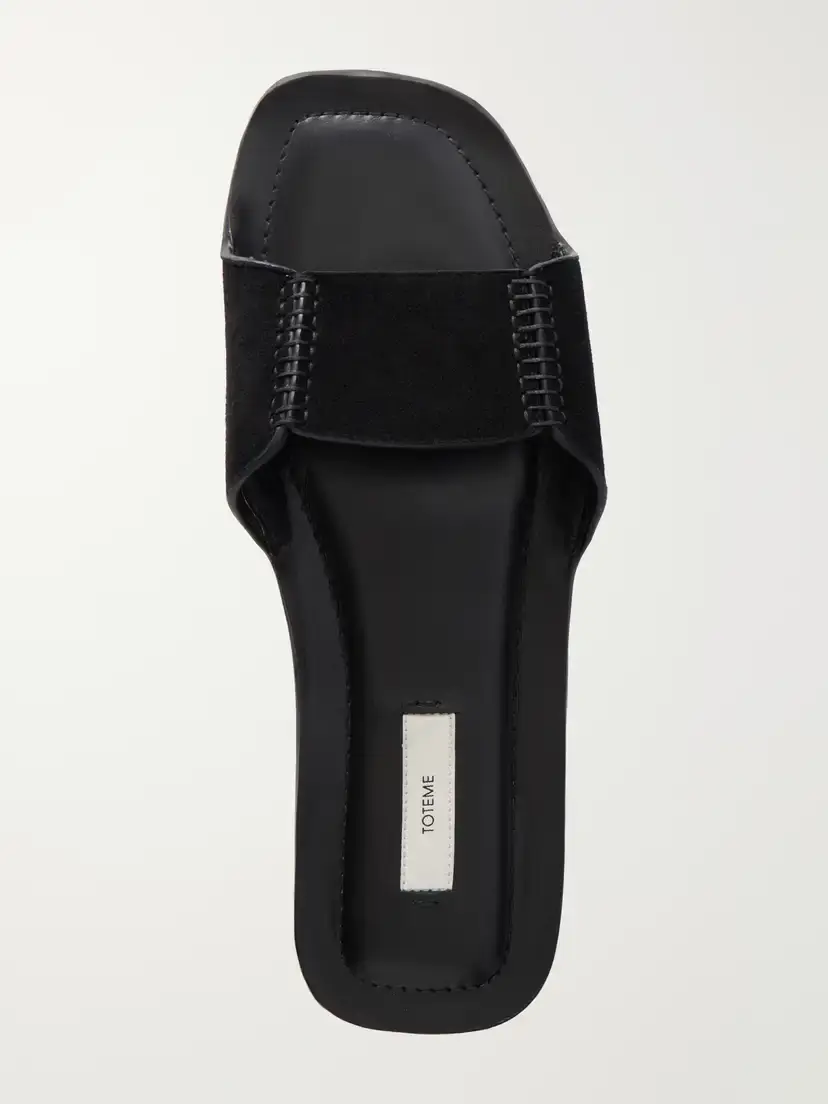TOTEME Suede Slides | Thumbnail 6 TOTEME Suede Slides | Thumbnail 6