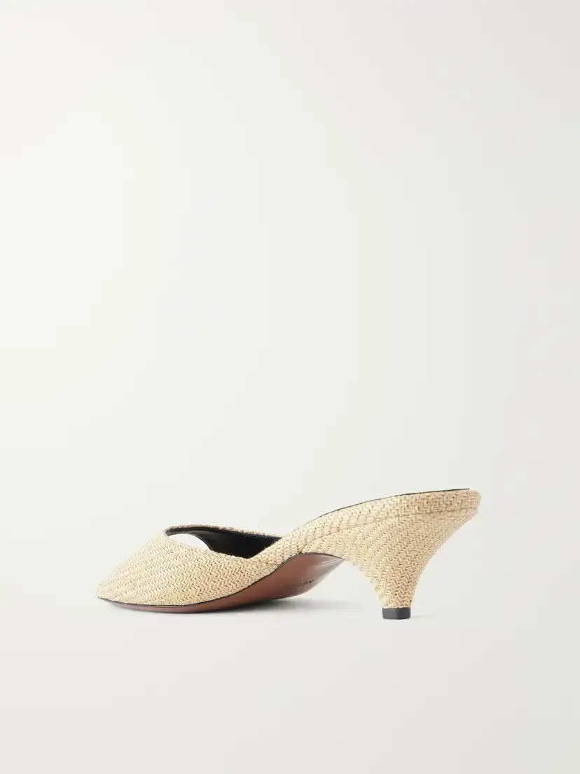 NEOUS Hynia 40 Raffia Mules | Thumbnail 3 NEOUS Hynia 40 Raffia Mules | Thumbnail 3