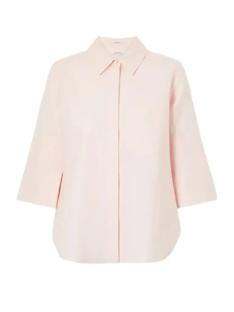 Another Tomorrow Linen-canvas Shirt | Image 1 Another Tomorrow Linen-canvas Shirt | Image 1