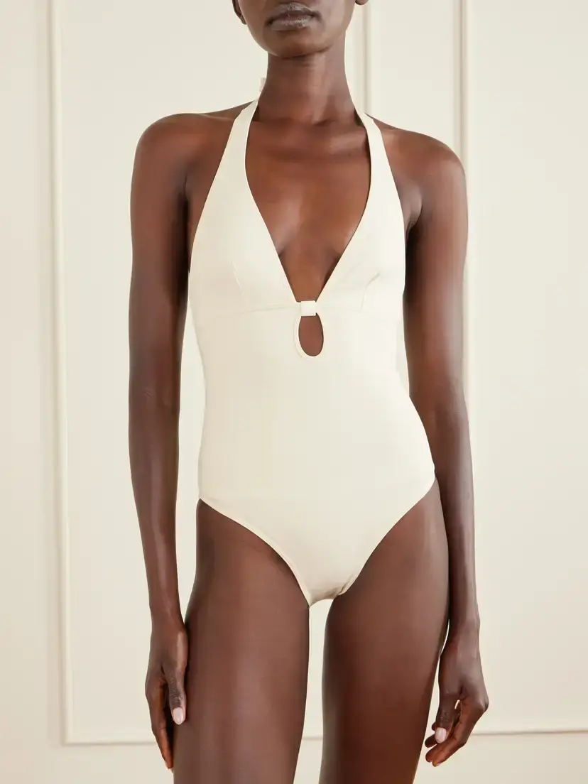 Eres Harmony Embellished Cut-out Stretch-jersey Swimsuit | Thumbnail 2 Eres Harmony Embellished Cut-out Stretch-jersey Swimsuit | Thumbnail 2