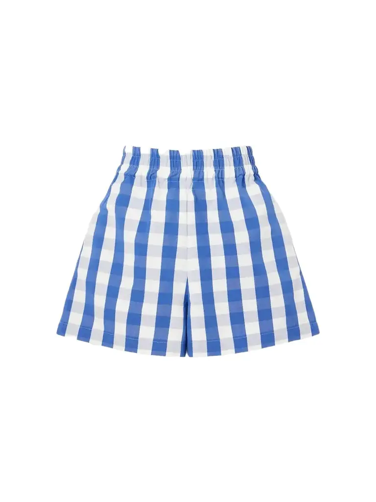 Marta Ferri Picnic Checked Cotton-blend Vichy Shorts | Image 1 Marta Ferri Picnic Checked Cotton-blend Vichy Shorts | Image 1