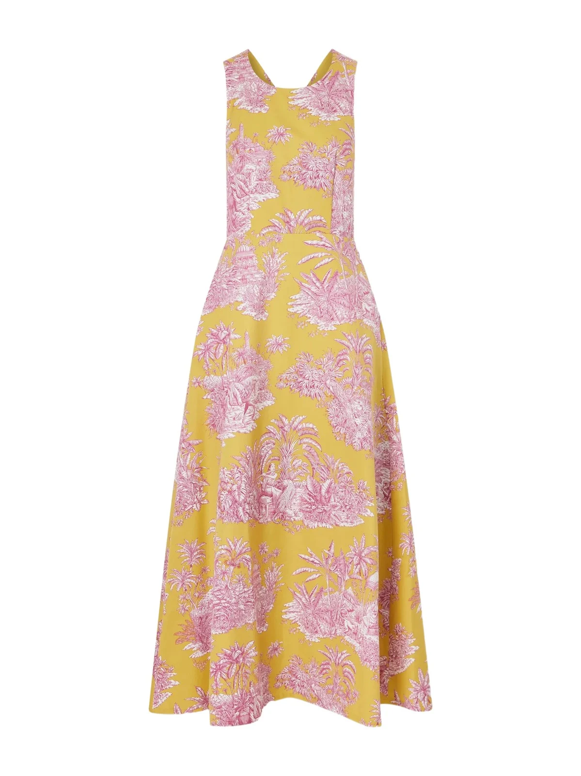 Colonna Printed Cotton Maxi Dress