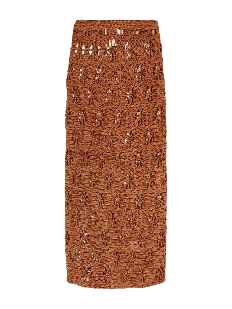 Calle Del Mar Crocheted Midi Skirt | Image 1 Calle Del Mar Crocheted Midi Skirt | Image 1