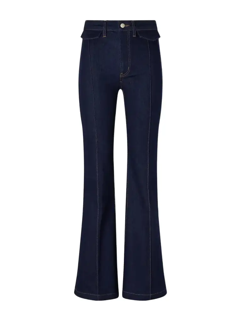 Frame The Icon Mid-rise Flared Jeans | Image 1 Frame The Icon Mid-rise Flared Jeans | Image 1