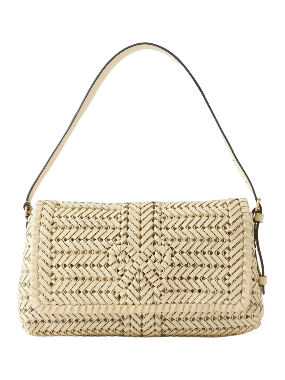 The Nesson Woven Leather Shoulder Bag The Nesson Woven Leather Shoulder Bag