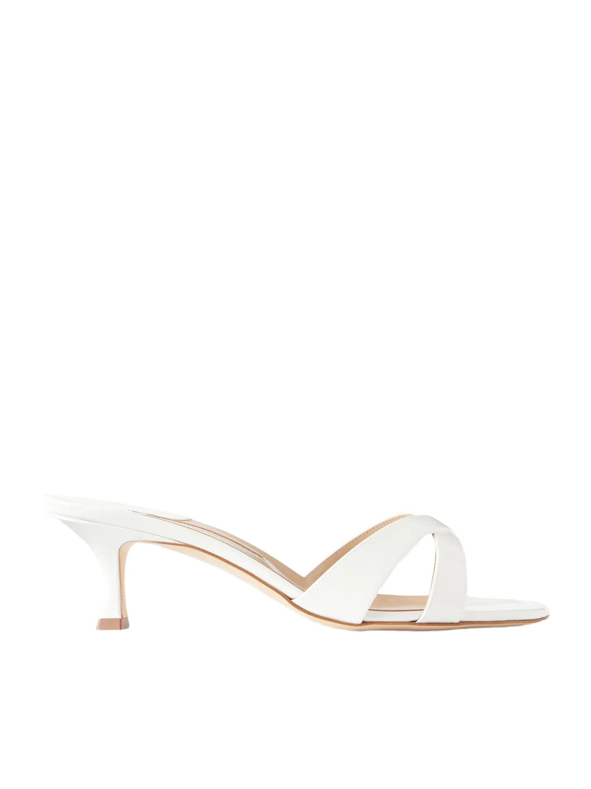 Manolo Blahnik Callamu 50 Patent Leather Mules