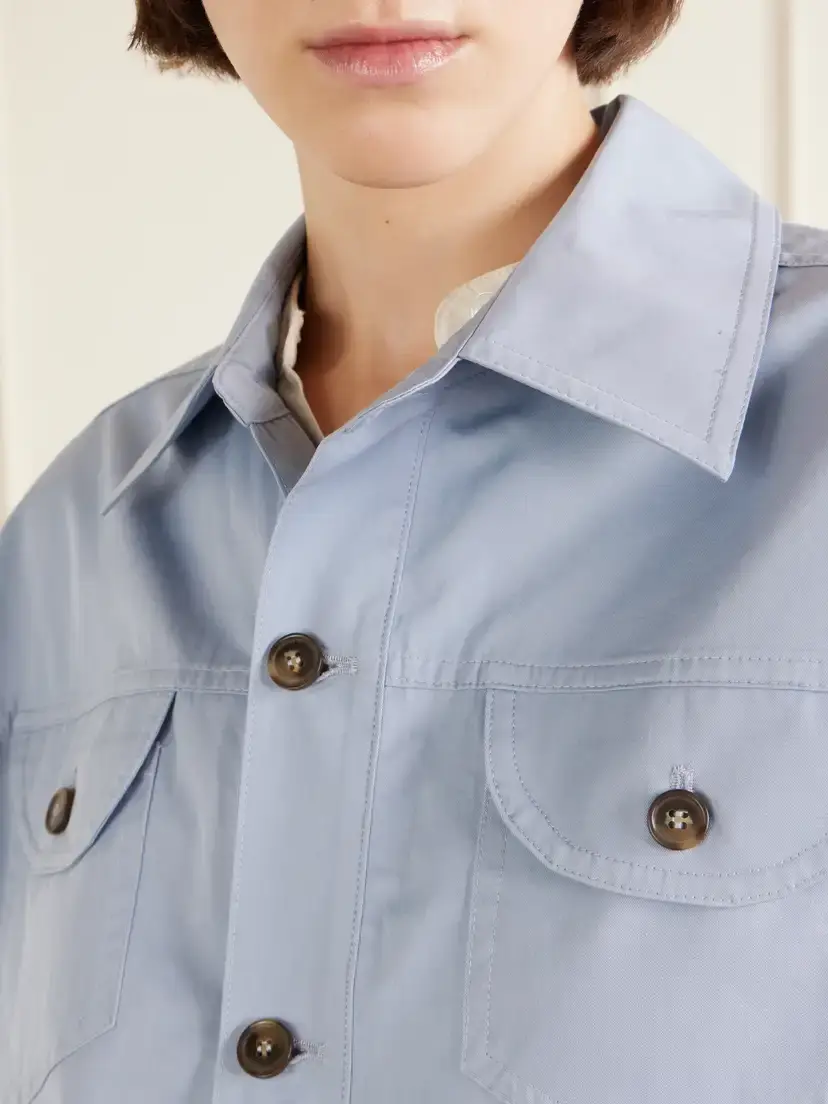 Frame The Utility Cotton-poplin Jacket | Thumbnail 4