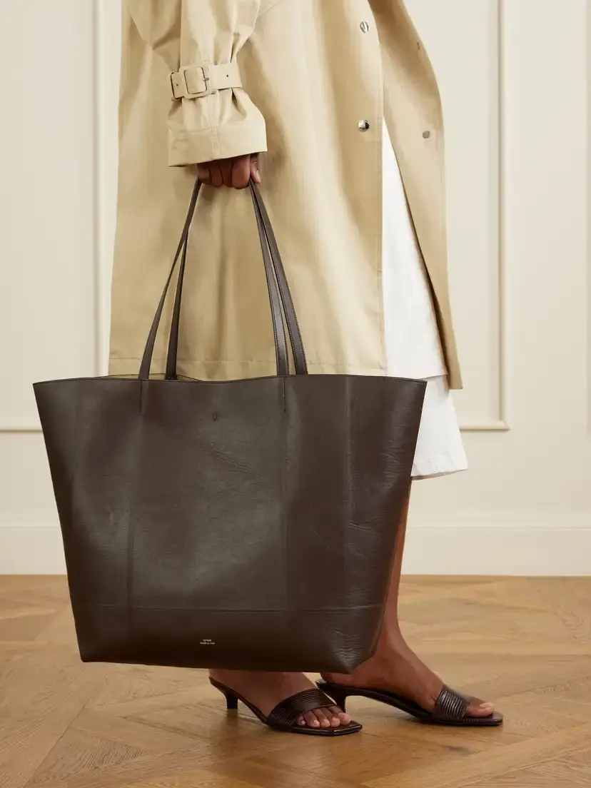 TOTEME Roam Leather Tote | Thumbnail 3