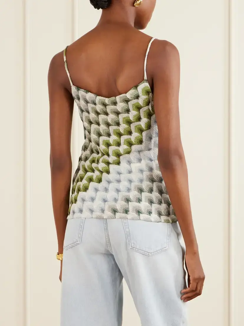 Missoni Metallic Crochet-knit Tank | Thumbnail 3 Missoni Metallic Crochet-knit Tank | Thumbnail 3