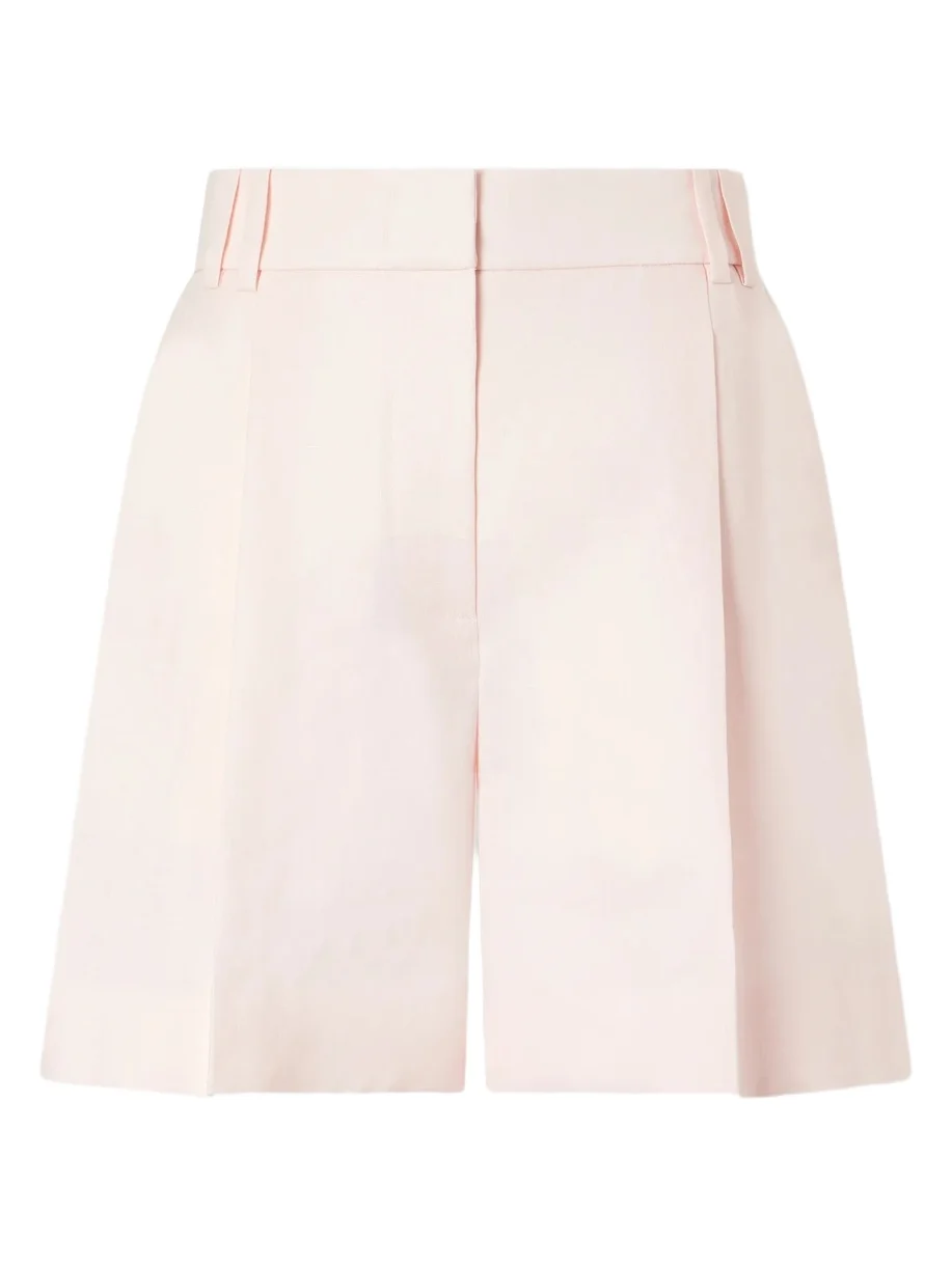 Pleated Linen Shorts Pleated Linen Shorts