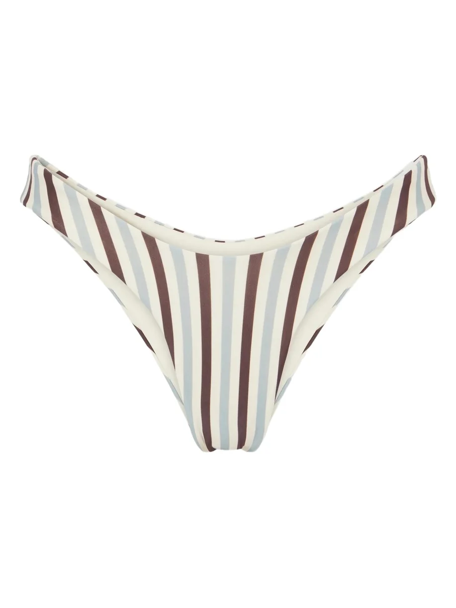 Haight Leila Striped Bikini Briefs