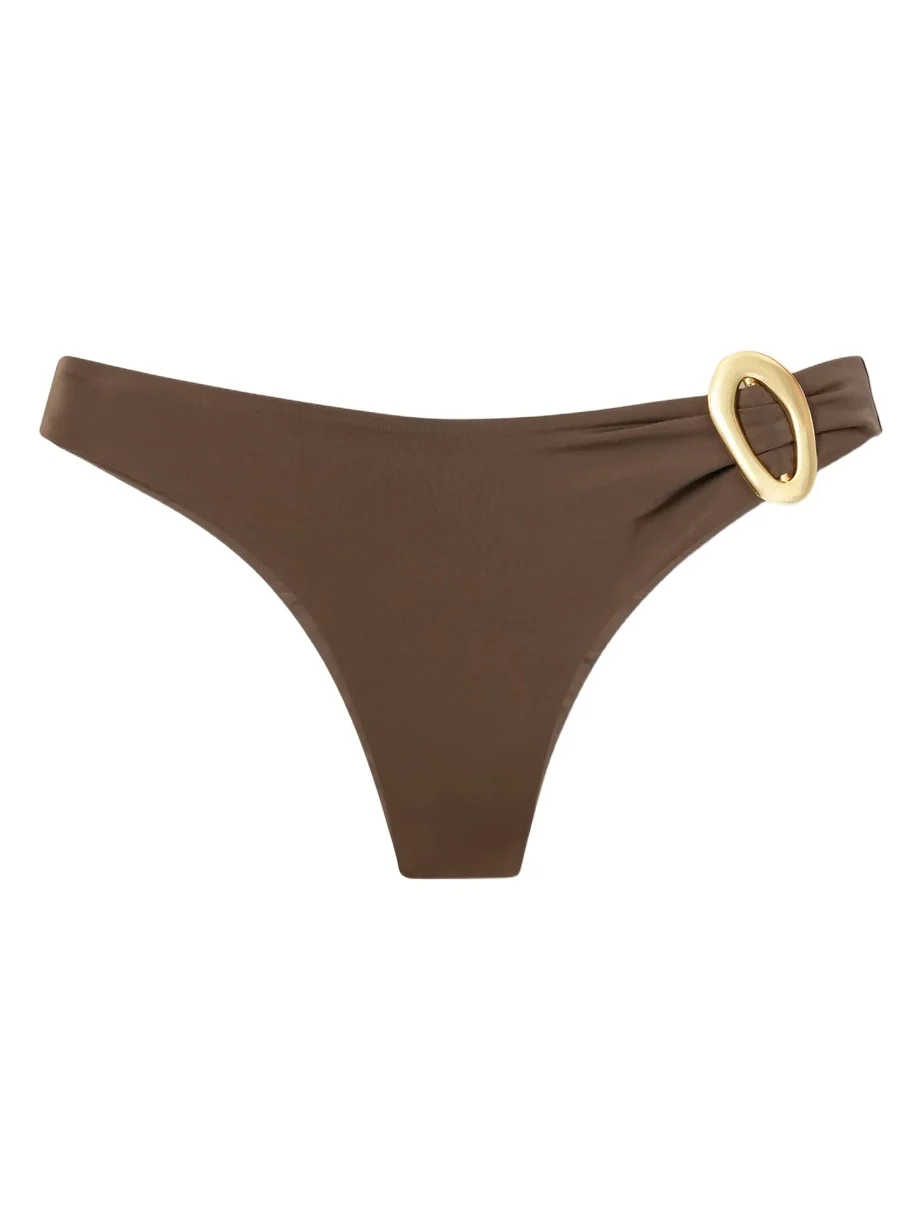 Away That Day Cabo Verde Embellished Bikini Briefs