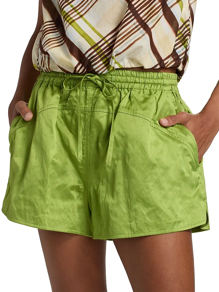 A.L.C. A. L.C. Women's Camden High-Rise Shorts | Thumbnail 6 A.L.C. A. L.C. Women's Camden High-Rise Shorts | Thumbnail 6