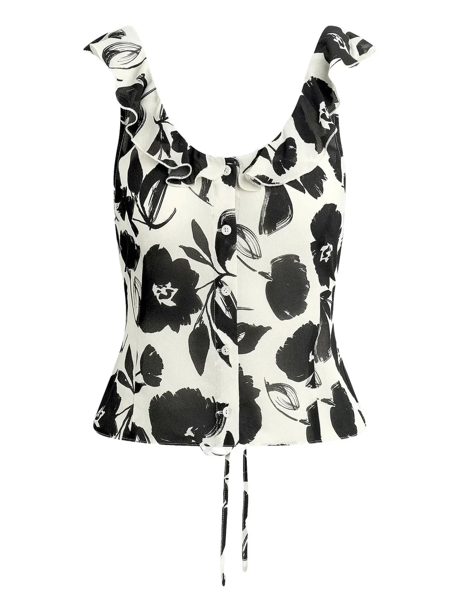 Women's The Love Note Brushed Floral Top Women's The Love Note Brushed Floral Top