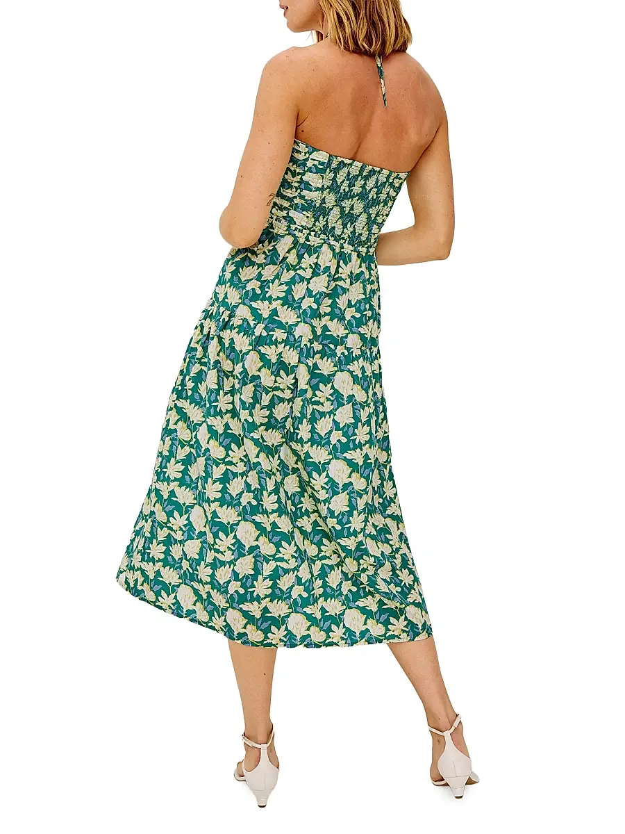 RAILS Women's Irene Floral Cotton Midi-Dress | Thumbnail 4