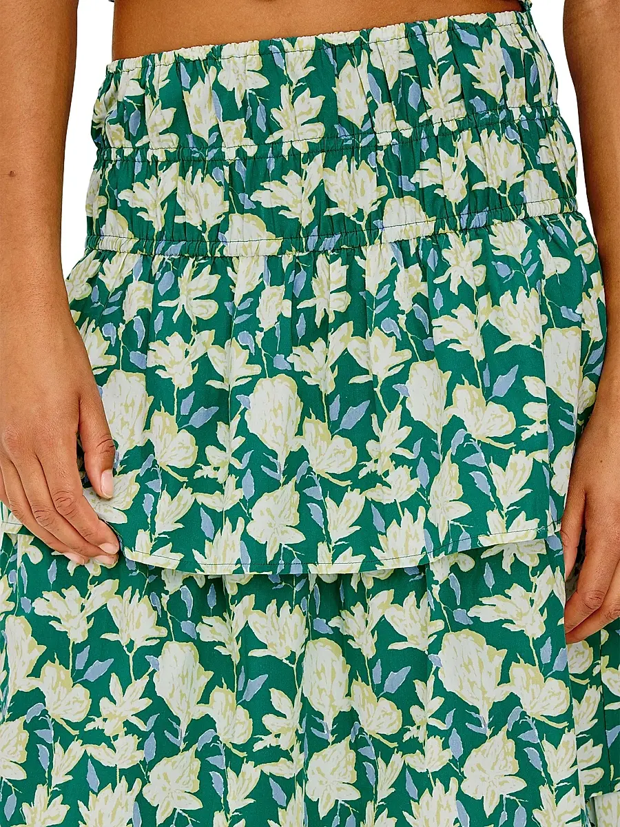 RAILS Women's Belle Floral Cotton Midi Skirt | Thumbnail 5