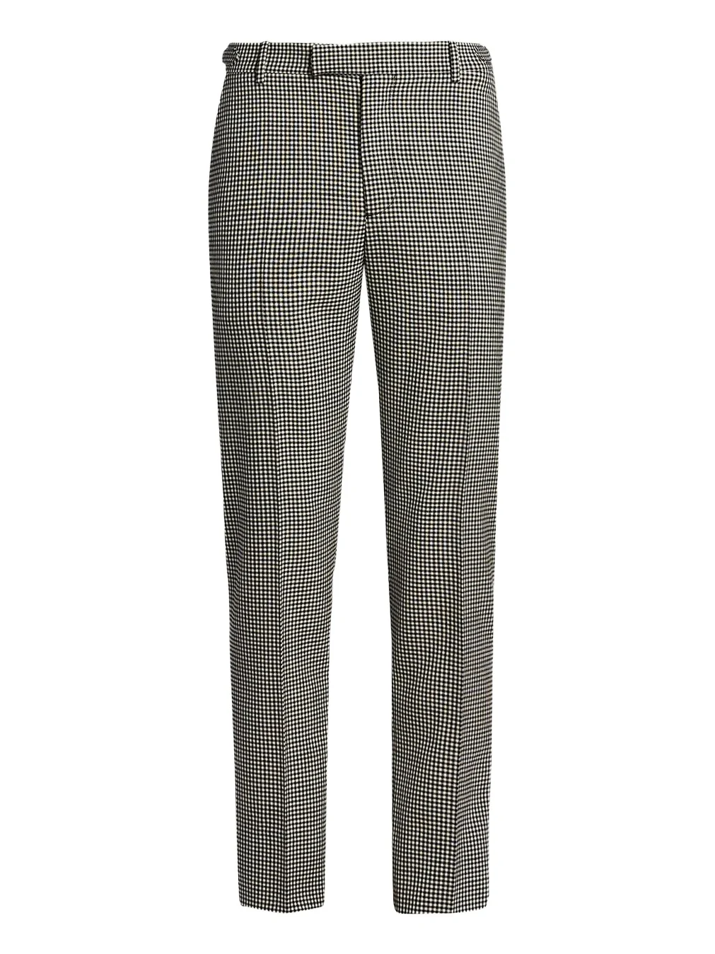 Men's Gingham Wool Trousers Men's Gingham Wool Trousers
