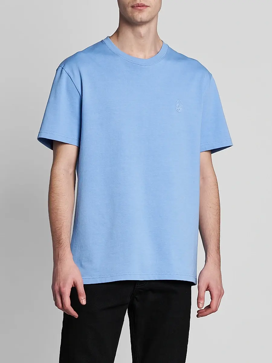 Alexander McQueen Men's Cotton Jersey Crewneck T-Shirt | Thumbnail 3 Alexander McQueen Men's Cotton Jersey Crewneck T-Shirt | Thumbnail 3