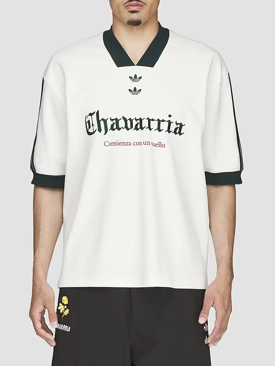 adidas Y-3 Men's adidas x Willy Chavarria Soccer Graphic T-Shirt | Thumbnail 4 adidas Y-3 Men's adidas x Willy Chavarria Soccer Graphic T-Shirt | Thumbnail 4