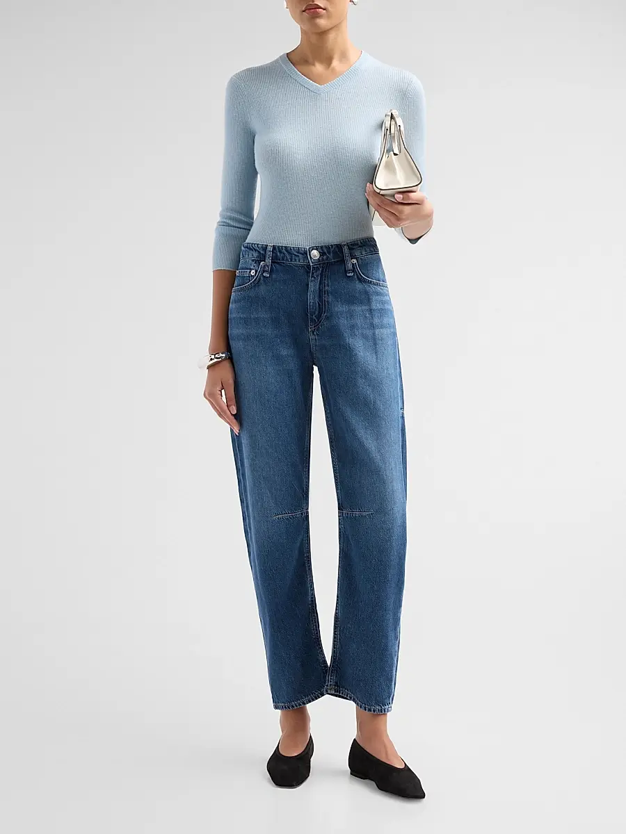 rag & bone Women's Stevie Ankle-Length Jeans | Thumbnail 2