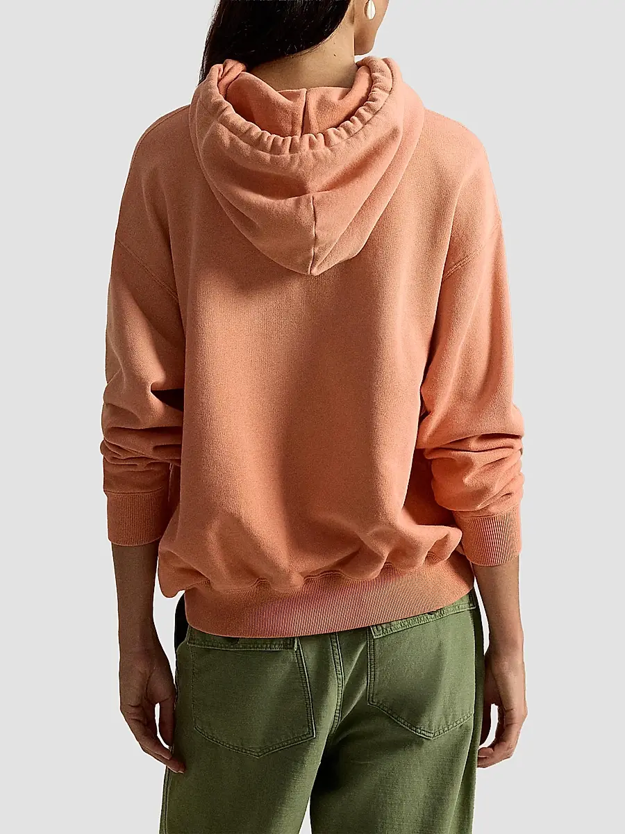 Polo Ralph Lauren Women's Logo Lightweight Fleece Hoodie | Thumbnail 3 Polo Ralph Lauren Women's Logo Lightweight Fleece Hoodie | Thumbnail 3