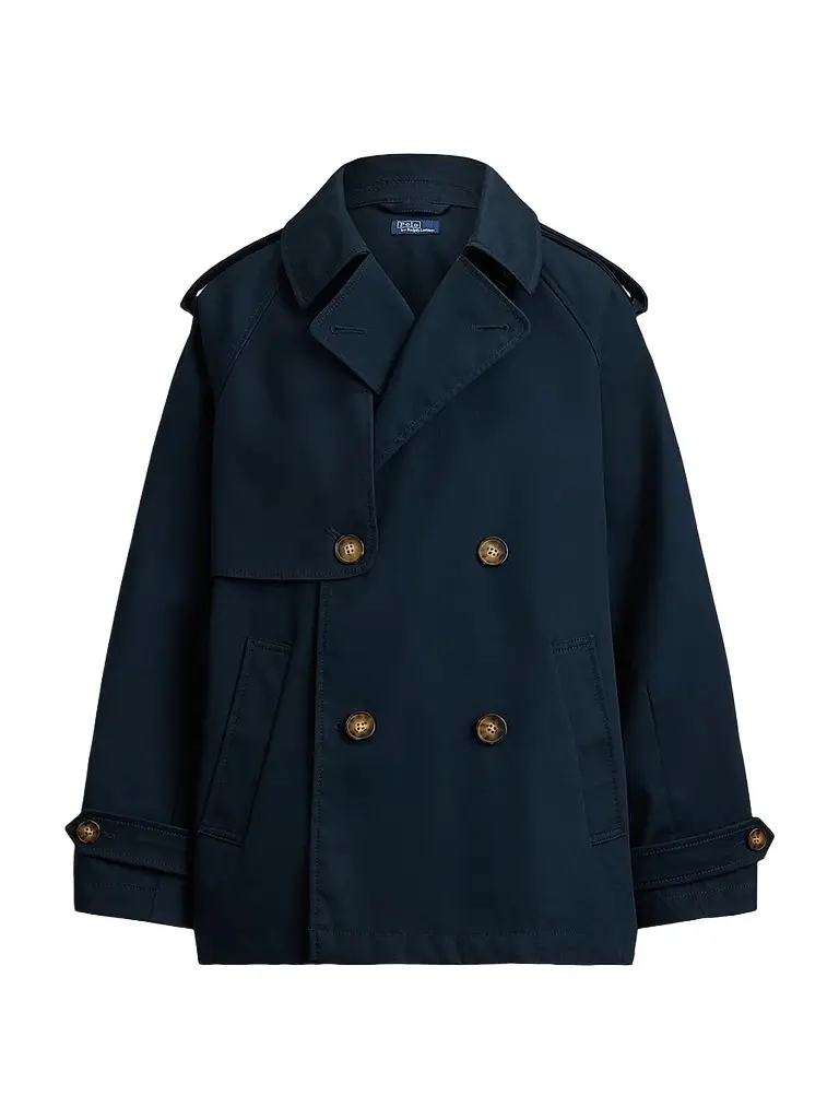 Polo Ralph Lauren Women's Cotton Twill Balloon Trench Coat | Image 1 Polo Ralph Lauren Women's Cotton Twill Balloon Trench Coat | Image 1