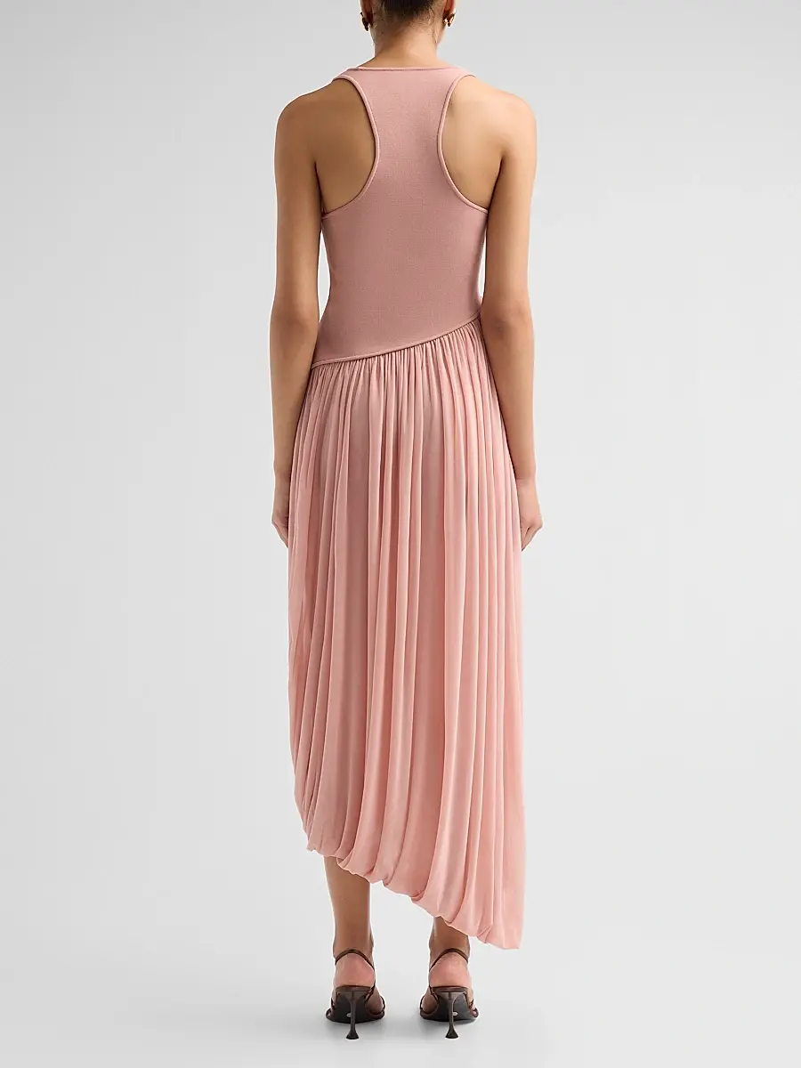 Ronny Kobo Women's Meyer Asymmetric Midi Dress | Thumbnail 3 Ronny Kobo Women's Meyer Asymmetric Midi Dress | Thumbnail 3