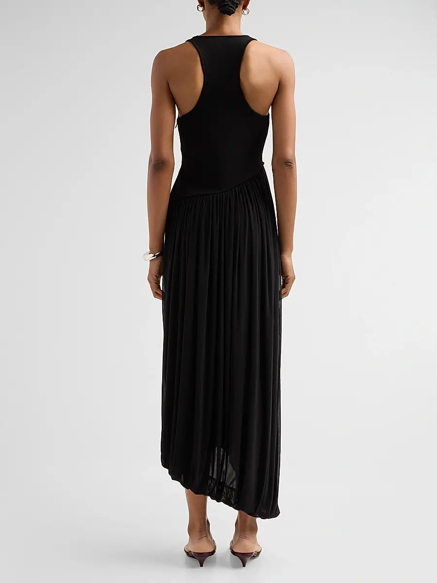 Ronny Kobo Women's Meyer Asymmetric Midi Dress | Thumbnail 3 Ronny Kobo Women's Meyer Asymmetric Midi Dress | Thumbnail 3