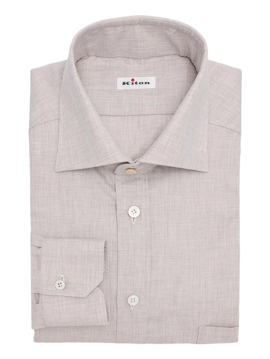 Men's Cotton Button-Front Shirt Men's Cotton Button-Front Shirt