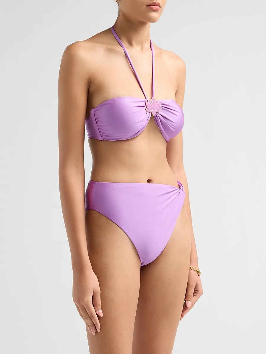 PatBo Women's Aurora High-Waisted Bikini Bottom | Thumbnail 4 PatBo Women's Aurora High-Waisted Bikini Bottom | Thumbnail 4