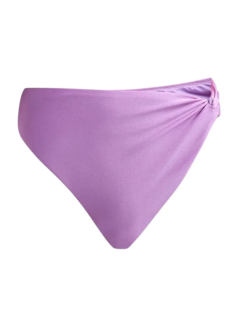 PatBo Women's Aurora High-Waisted Bikini Bottom - Lilac - Size XS | Image 1 PatBo Women's Aurora High-Waisted Bikini Bottom - Lilac - Size XS | Image 1