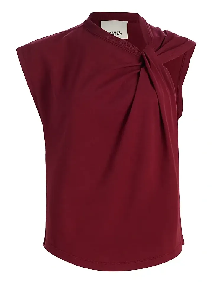 Women's Nayda Draped Cotton Top