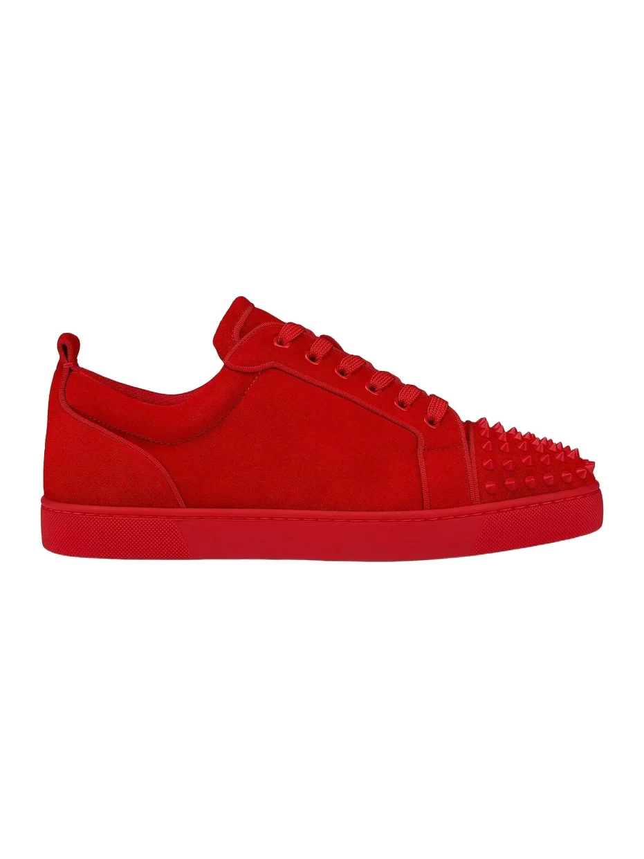 Christian Louboutin Men's Louis Junior Spikes Orlato Sneakers