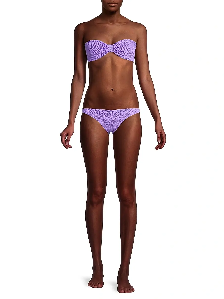Hunza G Women's Jean Bow Two-Piece Bikini Set | Thumbnail 2