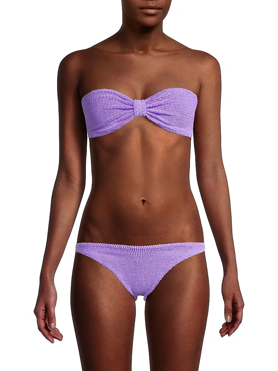 Hunza G Women's Jean Bow Two-Piece Bikini Set | Thumbnail 3