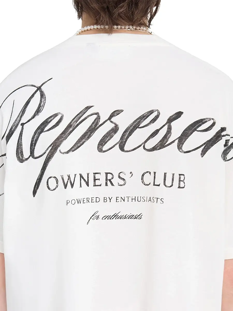 Represent Men's Owners Club Script T-Shirt | Thumbnail 7 Represent Men's Owners Club Script T-Shirt | Thumbnail 7