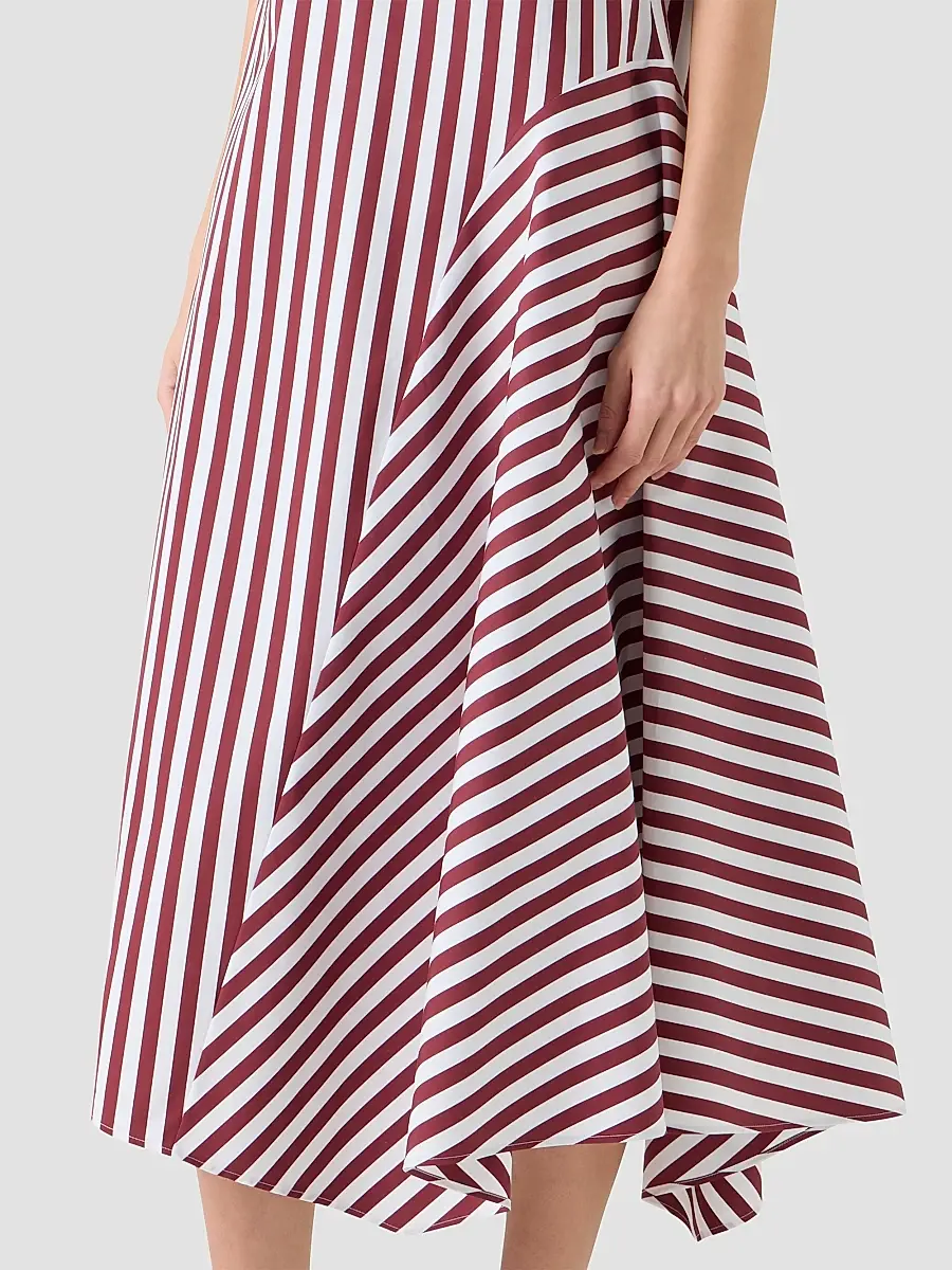 Akris punto Women's Kodak Striped Cotton Midi Shirtdress | Thumbnail 5