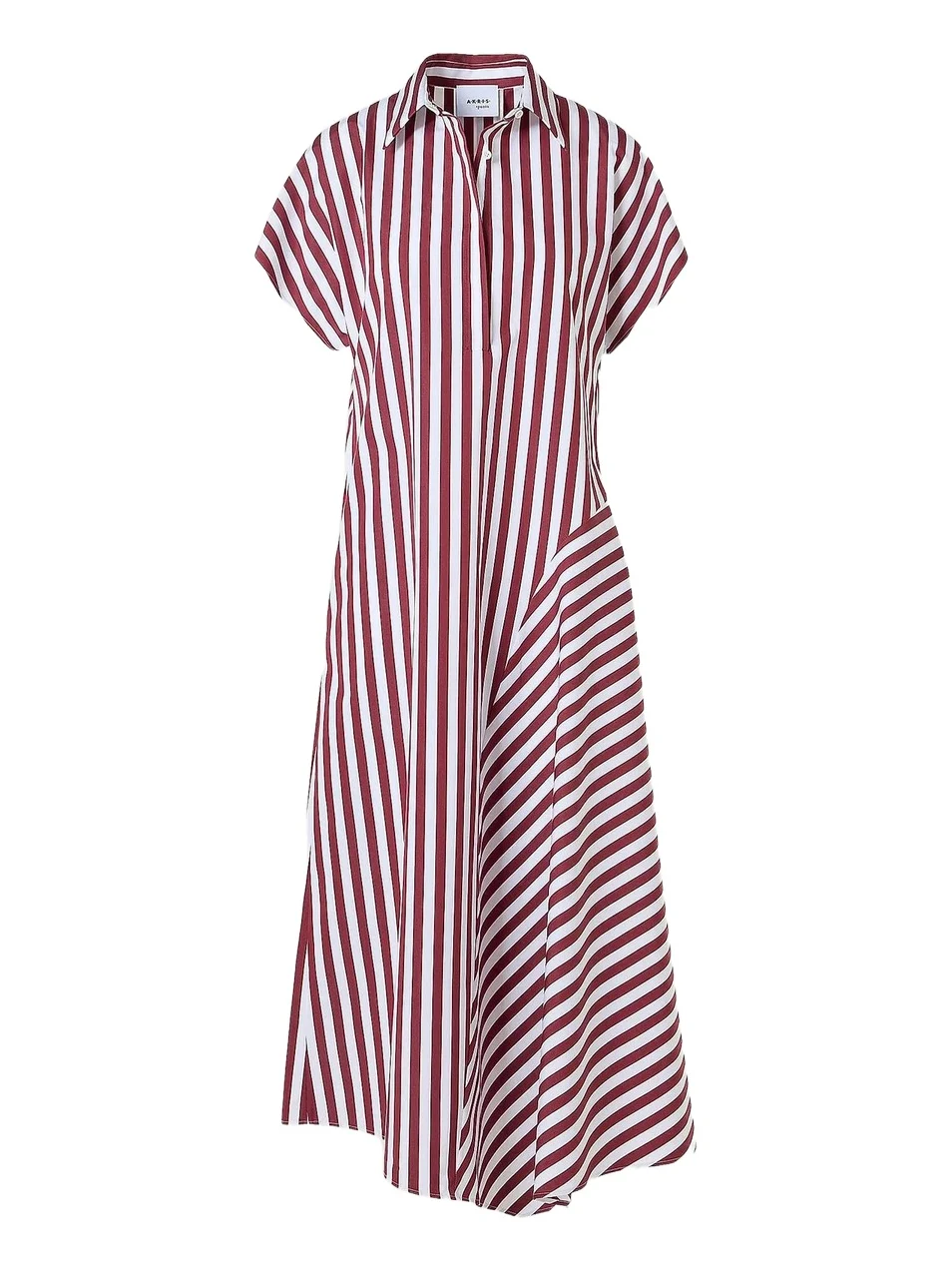 Women's Kodak Striped Cotton Midi Shirtdress