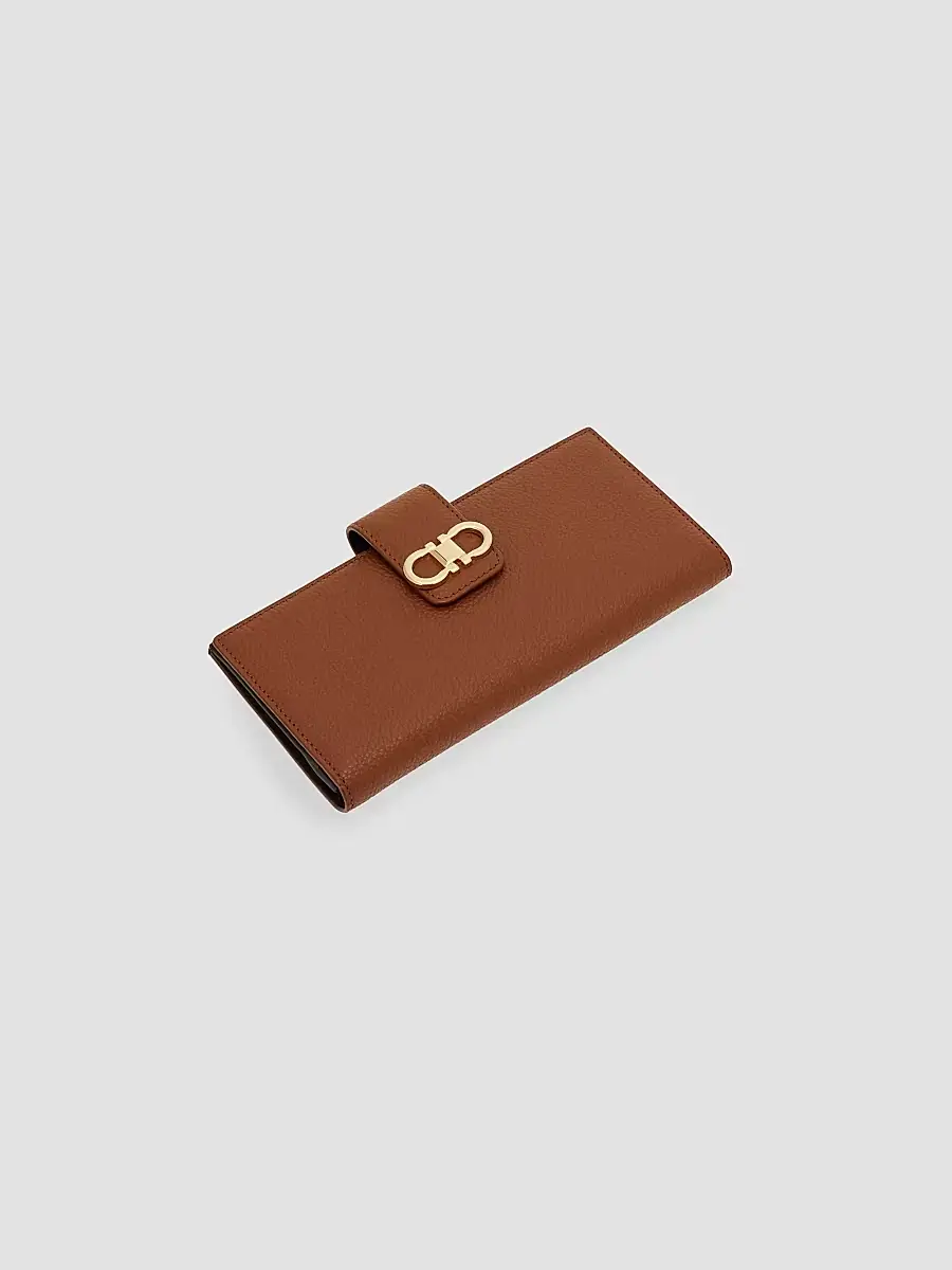 Ferragamo Women's Gancini Leather Continental Wallet | Thumbnail 3 Ferragamo Women's Gancini Leather Continental Wallet | Thumbnail 3