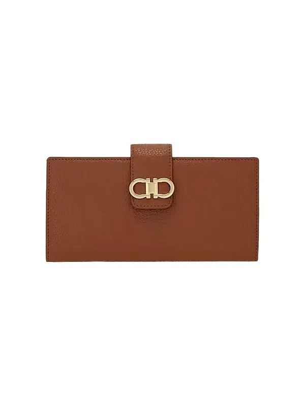 Women's Gancini Leather Continental Wallet Women's Gancini Leather Continental Wallet