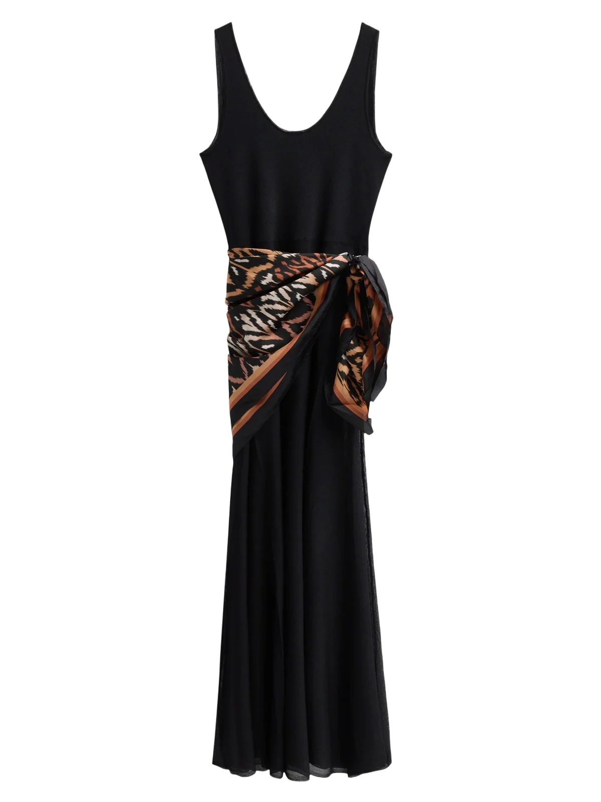 Women's Aster Silk Scarf Maxi Dress Women's Aster Silk Scarf Maxi Dress