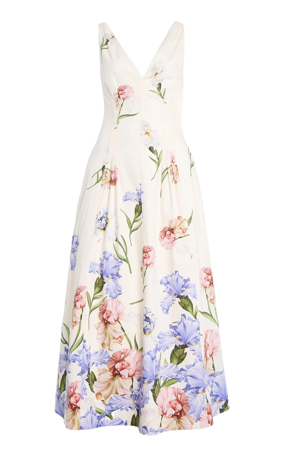 Iris Poplin Midi Dress