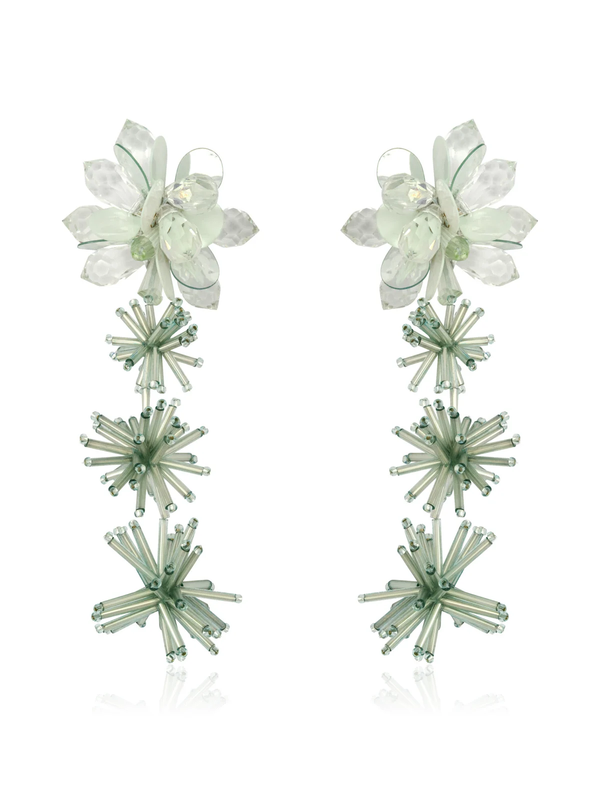 Firework Beaded Drop Earrings Firework Beaded Drop Earrings