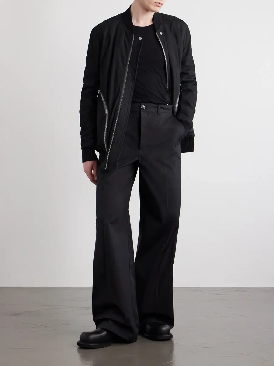 Rick Owens Double Cotton T-Shirt - Men | Thumbnail 2 Rick Owens Double Cotton T-Shirt - Men | Thumbnail 2
