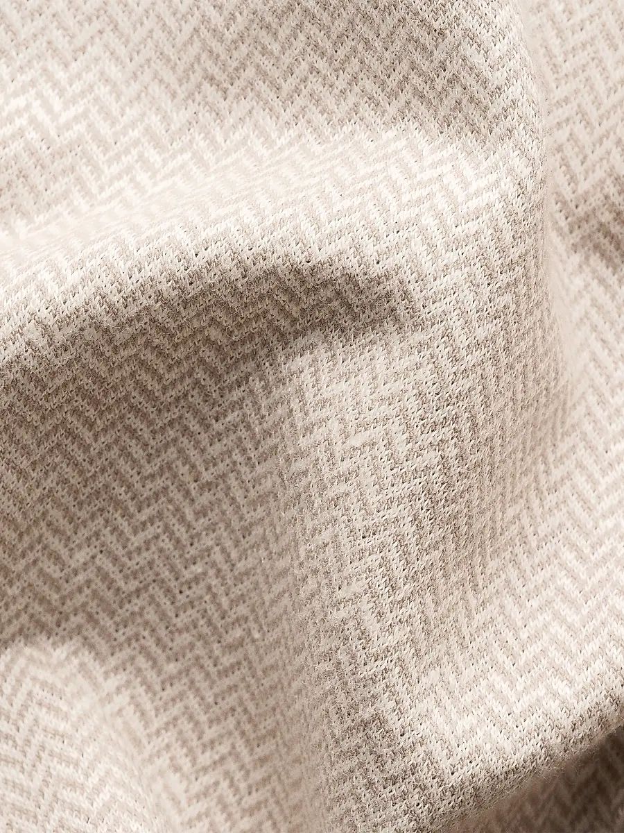 Eton Men's Herringbone Linen Jersey Soft Jacket | Thumbnail 6 Eton Men's Herringbone Linen Jersey Soft Jacket | Thumbnail 6