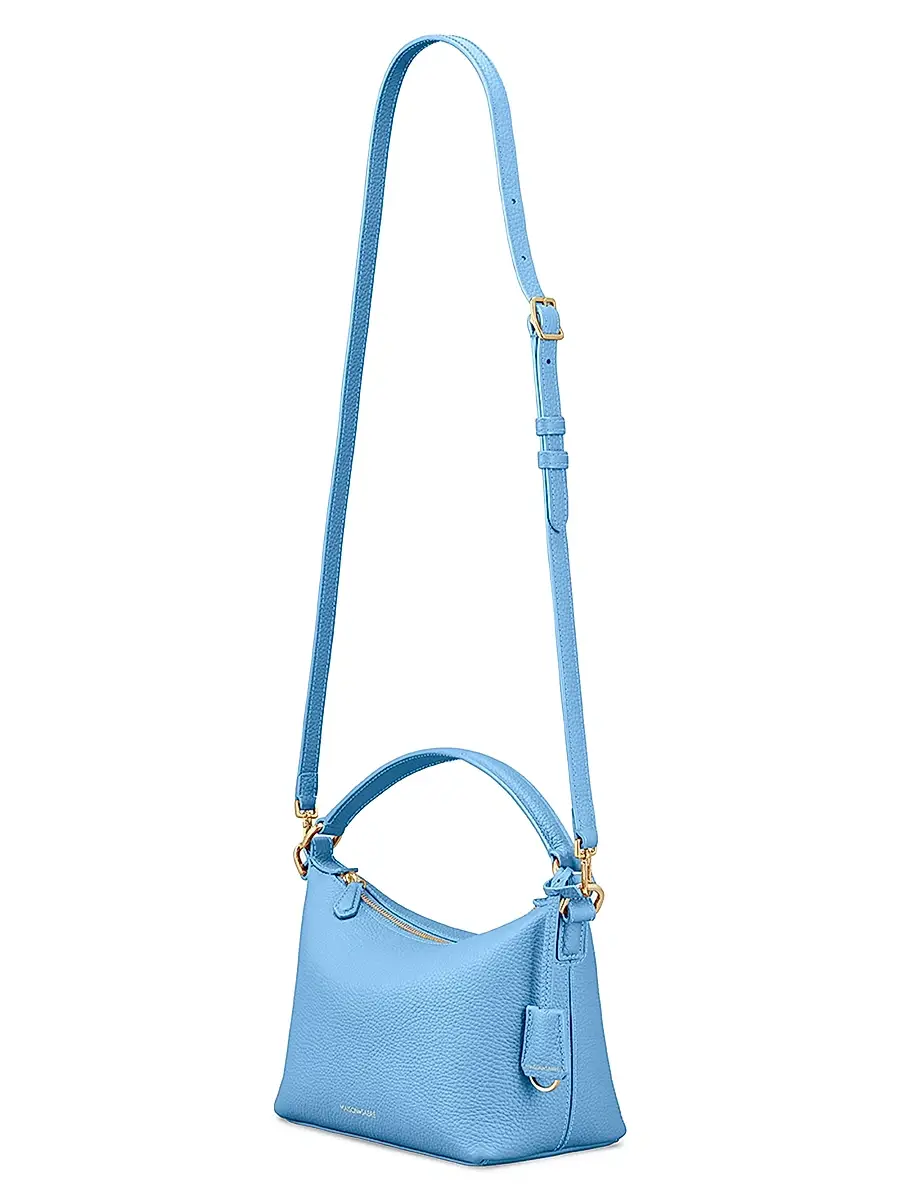 MAISON de SABRÉ Women's Small Leather Soft Hobo Bag | Thumbnail 6 MAISON de SABRÉ Women's Small Leather Soft Hobo Bag | Thumbnail 6